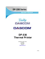 Dascom DP-330L Operator'S Manual предпросмотр