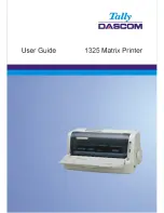 Dascom Tally 1325 User Manual preview