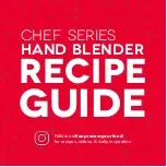 Preview for 17 page of Dash Chef DHB100 Instruction Manual & Recipe Manual