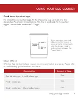 Preview for 9 page of Dash DELUXE DEC012 Instruction Manual And Recipe Manual