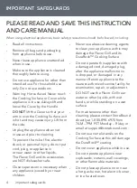 Preview for 4 page of Dash DFLG001GY Instruction Manual & Recipe Manual