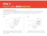 Предварительный просмотр 21 страницы Dash Express Getting Started Manual