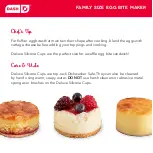 Preview for 2 page of Dash FAMILY SIZE EGG BITE MAKER Quick Start Manual