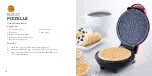 Предварительный просмотр 10 страницы Dash Mini Pizzelle Maker Instruction Manual