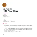 Preview for 16 page of Dash Multi Mini Waffle Maker Instruction Manual And Recipe Manual