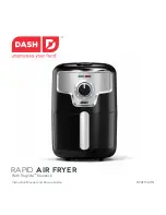 Dash RAPID DCAF150HN Instruction Manual And Recipe Manual preview