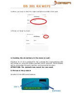 Preview for 6 page of Daspi DS 301 RX WIFI Manual