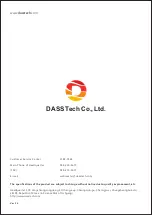 Предварительный просмотр 70 страницы DASS Tech DASS 3.0i LV Manual For Use And Installation