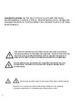 Preview for 2 page of Data Aire DAC Series Operation And Maintenance Manual