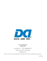 Preview for 24 page of Data Aire DAC Series Operation And Maintenance Manual