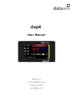 Data Aire dap4 touch User Manual preview
