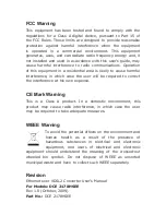 Preview for 3 page of Data Connect DCE 2178HSEE User Manual