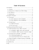 Preview for 4 page of Data Connect DCE 2178HSEE User Manual