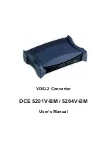 Data Connect DCE 5201V-BM User Manual preview