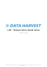 Preview for 1 page of Data Harvest 1180 Manual