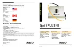 Preview for 1 page of Data I/O Sprint PLUS 48 Getting Started Manual