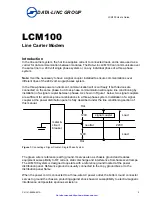 Preview for 3 page of Data-Linc Group LCM100 User Manual