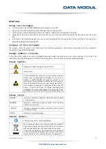 Preview for 5 page of Data Modul 12040973 Manual