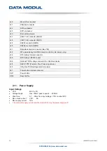 Предварительный просмотр 12 страницы Data Modul eDM-CB-SM-IPCS Reference Manual