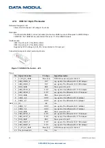 Предварительный просмотр 36 страницы Data Modul eDM-CB-SM-IPCS Reference Manual