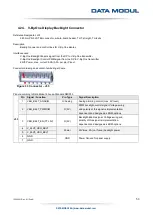 Предварительный просмотр 53 страницы Data Modul eDM-CB-SM-IPCS Reference Manual