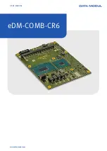 Data Modul eDM-COMB-CR6 User Manual preview