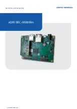 Preview for 1 page of Data Modul eDM-SBC-iMX8Mm Manual