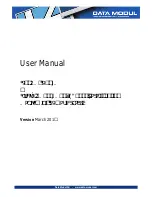 Data Modul IX55HM User Manual preview