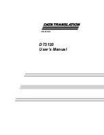 Preview for 2 page of Data Translation DT3120 User Manual