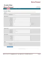 Preview for 13 page of Data-Tronix DT-HDIPSS Installation & Configuration Manual