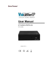 Data-Tronix DT-HDVD-IPSTR-CB User Manual предпросмотр