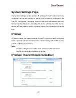 Предварительный просмотр 30 страницы Data-Tronix DT-HDVD-IPSTR-CB User Manual