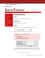 Предварительный просмотр 17 страницы Data-Tronix DT-IPTV-QAM-ASI-2H User Manual And Manual