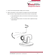 Preview for 12 page of Data-Tronix DT-WEBCAM-PTZ User Manual