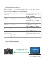 Предварительный просмотр 17 страницы Data Video AD-10 Instruction Manual