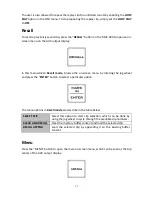 Предварительный просмотр 17 страницы Data Video RMC-400 Instruction Manual