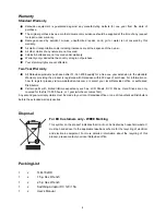 Предварительный просмотр 4 страницы Data Video TLM-702HD Instruction Manual