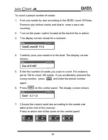 Preview for 18 page of Data Count JR Operation Manual