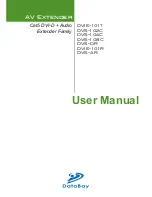 Preview for 1 page of DataBay DVIE-101R User Manual