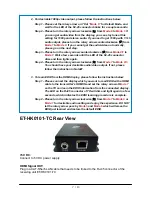 Preview for 7 page of DataBay ET-HK0101-TC User Manual