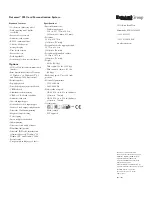 Preview for 2 page of DataCard 295 Specifications