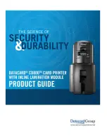 DataCard CD800 Product Manual предпросмотр