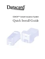 Предварительный просмотр 1 страницы DataCard CD820 Quick Install Manual