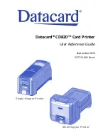 DataCard CD820 User Reference Manual предпросмотр