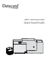 Preview for 1 page of DataCard CR500 Quick Install Manual