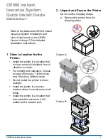 Preview for 3 page of DataCard CR500 Quick Install Manual