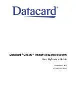 Предварительный просмотр 1 страницы DataCard CR500 User Reference Manual