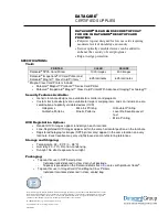 Preview for 1 page of DataCard ImageCard IV Specifications