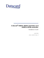 Preview for 1 page of DataCard LM200 Installation Manual