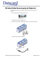 Preview for 1 page of DataCard SD Series Packaging Manual